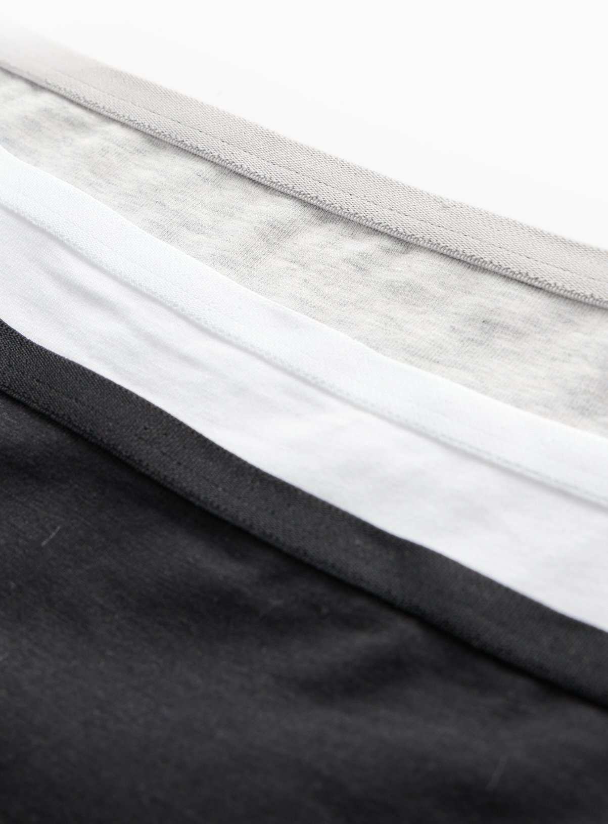 Monochrome Cotton Blend Briefs 10 Pack 5-6 years - Image 2 thumbnail